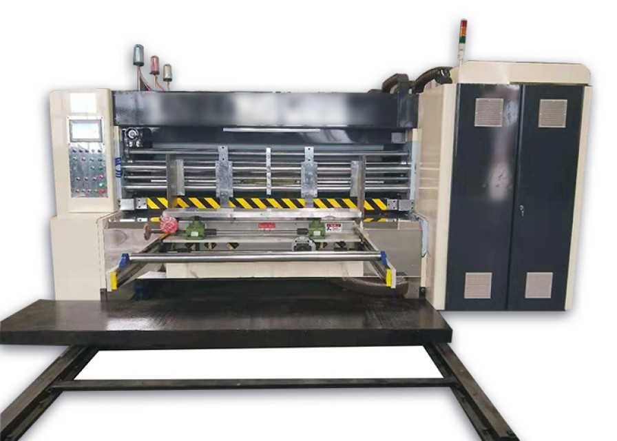 Flexo Printing Slotting Die Cutting Machine For Corrugated Cardboard B
